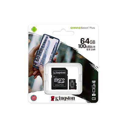 Canvas Select Plus microSD Memory Card - 64GB - Formuler Guys